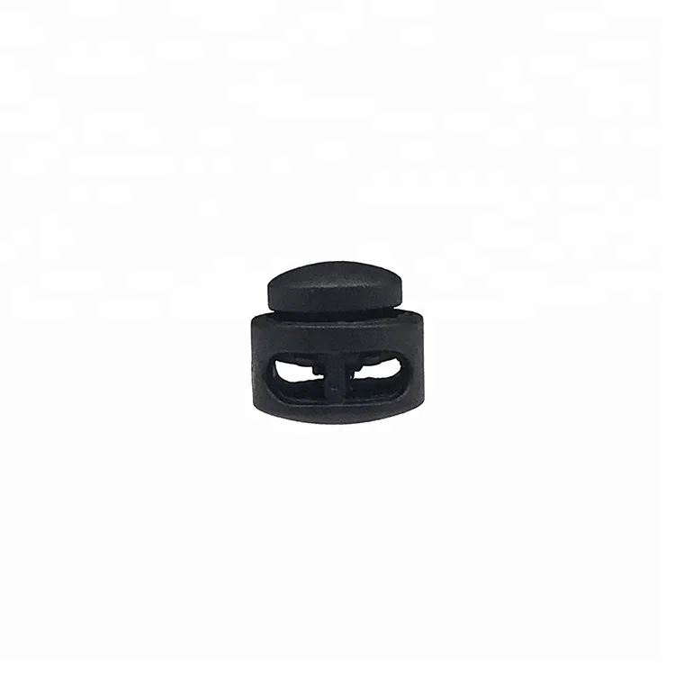 Wholesale Mushroom Plastic Customized Colors Round Spring Cord Lock Plastic For Hats Bags