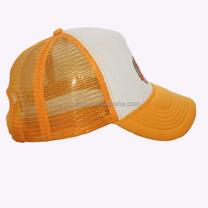 Foam and mesh trucker cap with rope