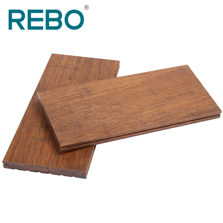 Outdoor carbonized waterproof bamboo garden patio floor