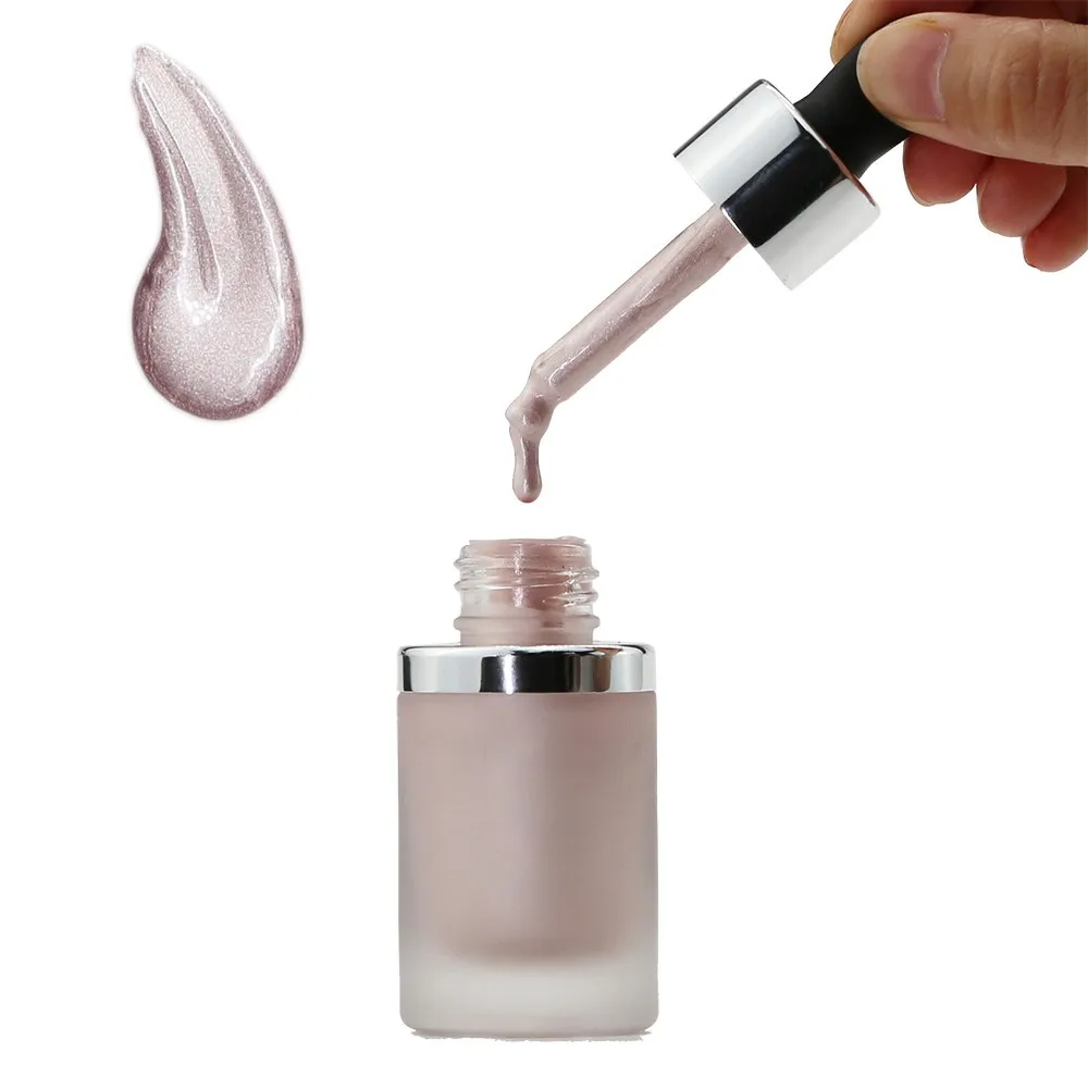 2023 Private Label custom your brand shimmer highlighter liquid illuminator