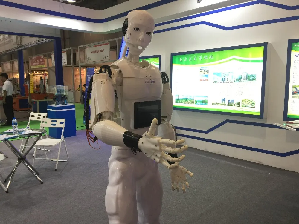 museum exhibition hall display and school  educational smart humanoid robot