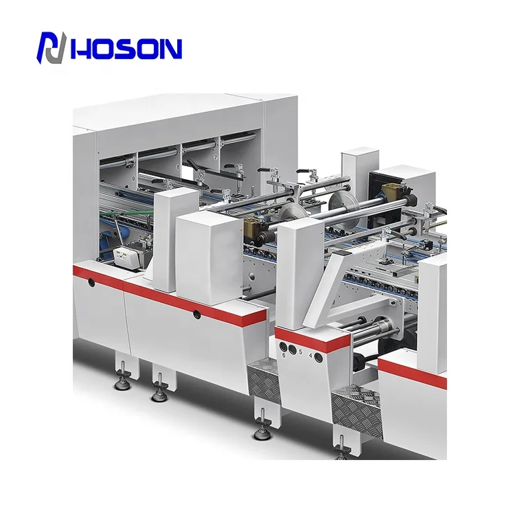 ZH-1200BFT Bottom Lock Automatic Box Gluing Machine