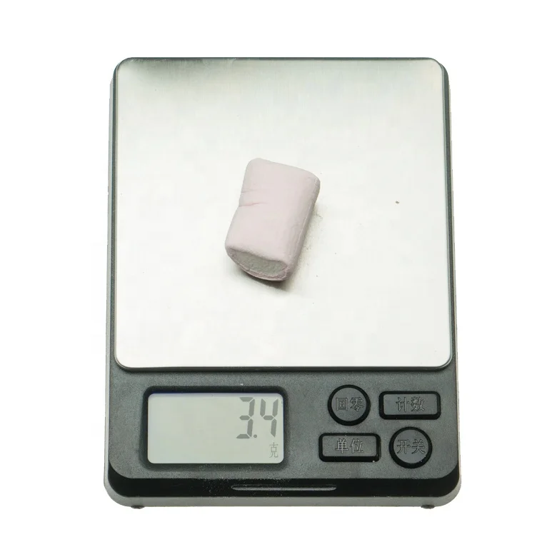 
OEM ODM halal bulk packing mini cylinder marshmallow 