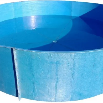 Big round fiberglass/frp fish farming tank for wholesale
