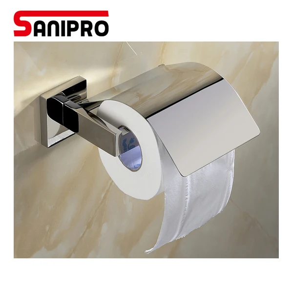 Sanipro bathroom accessories stainless steel toilet paper holder