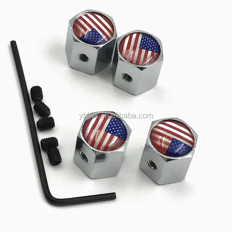 Logo Valves Stems Caps Covers Chromed Wheel Roundel Car Tire Emblem