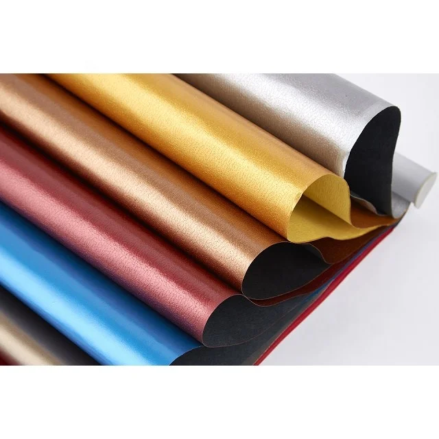 180gms Multi Colored Pearlescent Wrapping Paper Pearl Paper 250gsm for Jewelry box