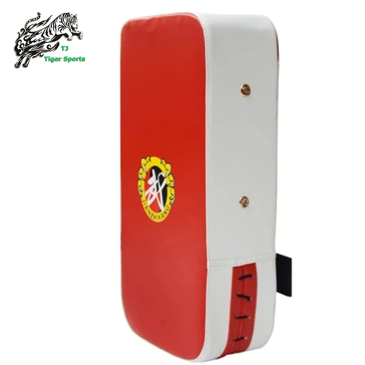 PU Leather Thai Pad for MMA Kicking Training Equipment