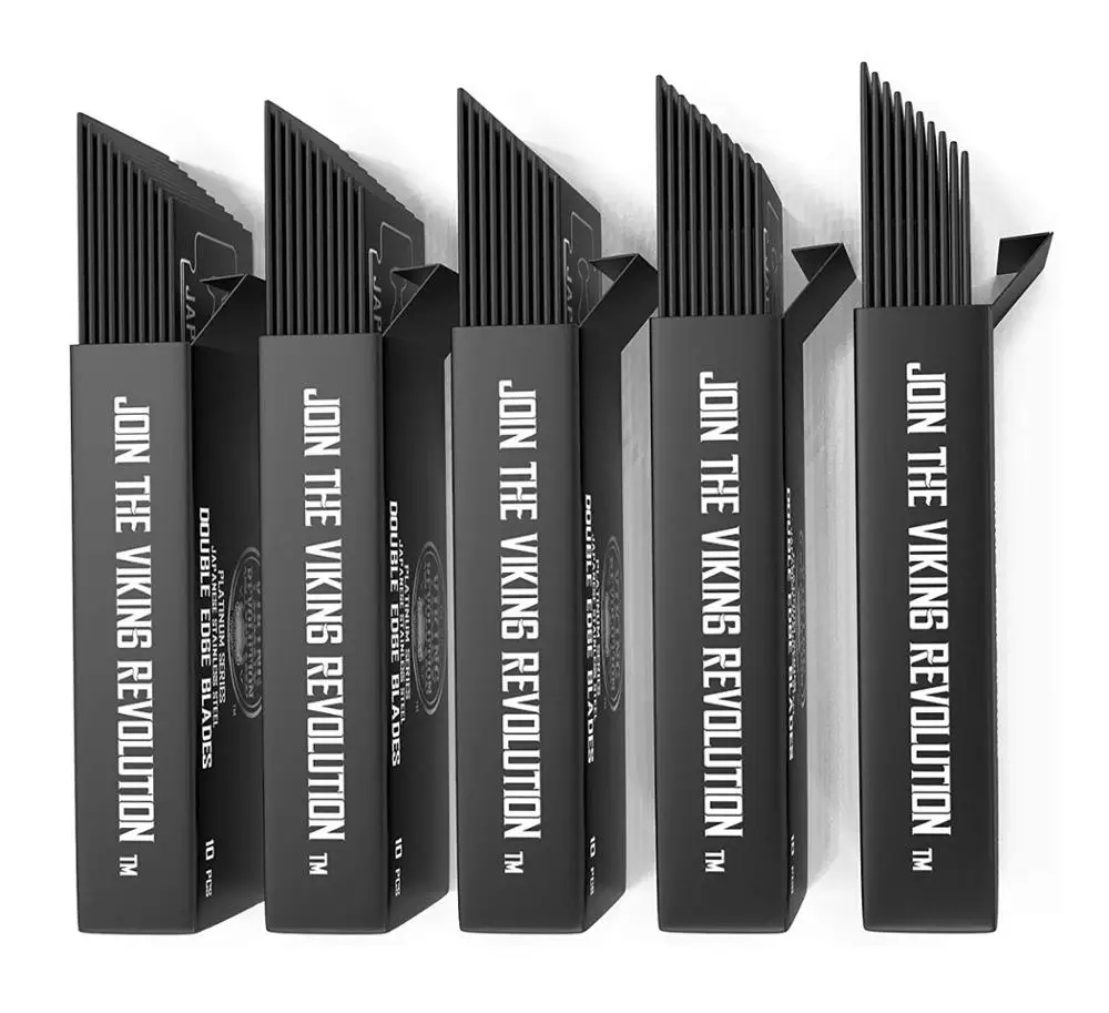 Оптом классические острые безопасные мужские бритвенные лезвия из нержавеющей стали с двойной кромкой