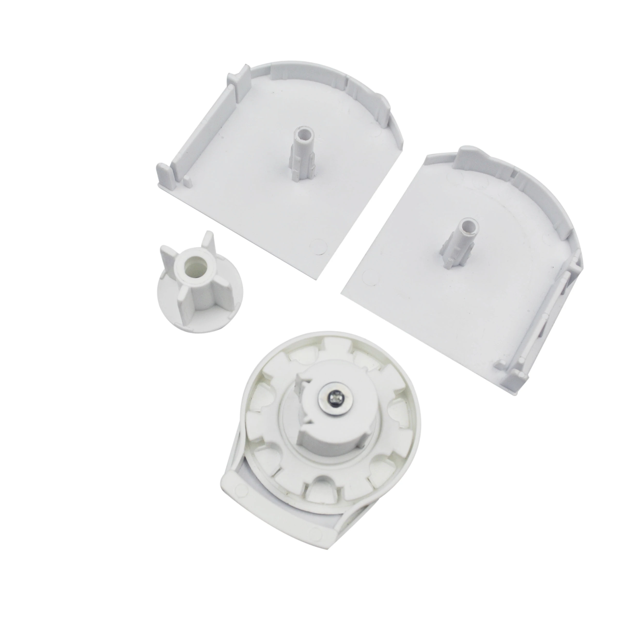 Двойной роликовый клатч комплект для потайной шторы с помпоном типа B 28