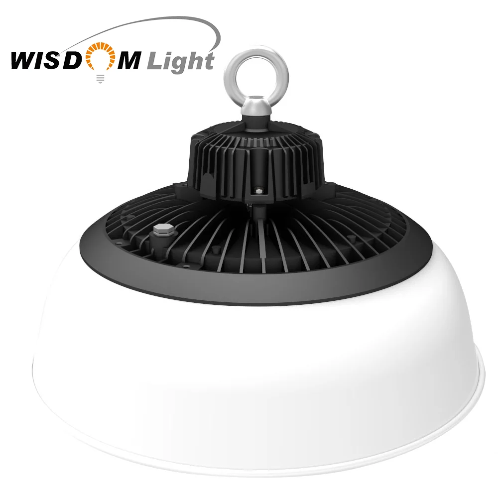 Мудрость света IP 65 100w 150 Вт УФО СИД подвесной светильник типа high bay освещение НЛО, светодиодный подвесной светильник типа high bay освещение лампа ночник с датчиком движения