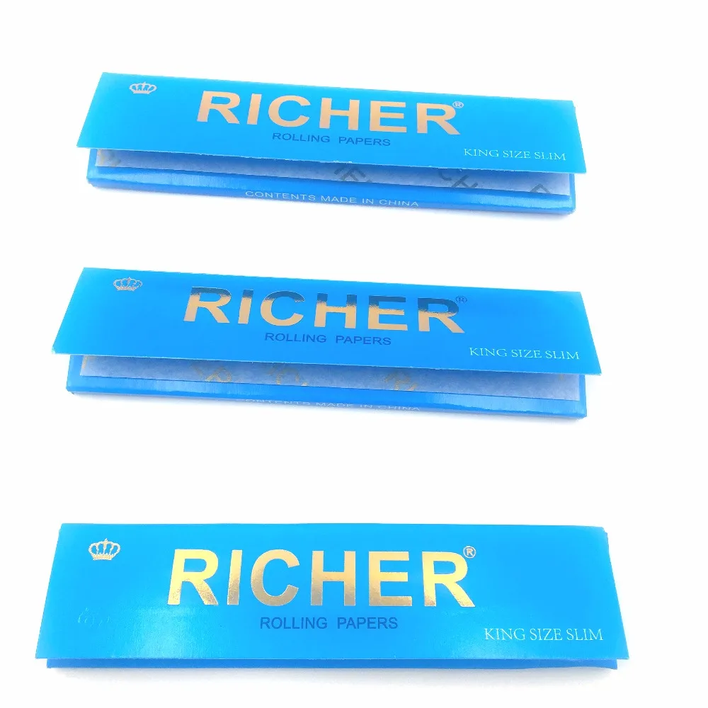 Cigarette Rolling Paper foil gold package