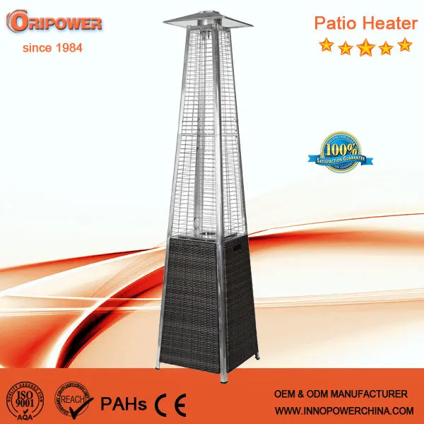 16years gas experience CE approval pyramid gas flame patio heater