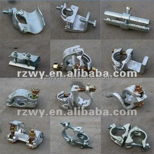Drop Forged scaffolding Fitting 90 degree scaffolding clamp coupler