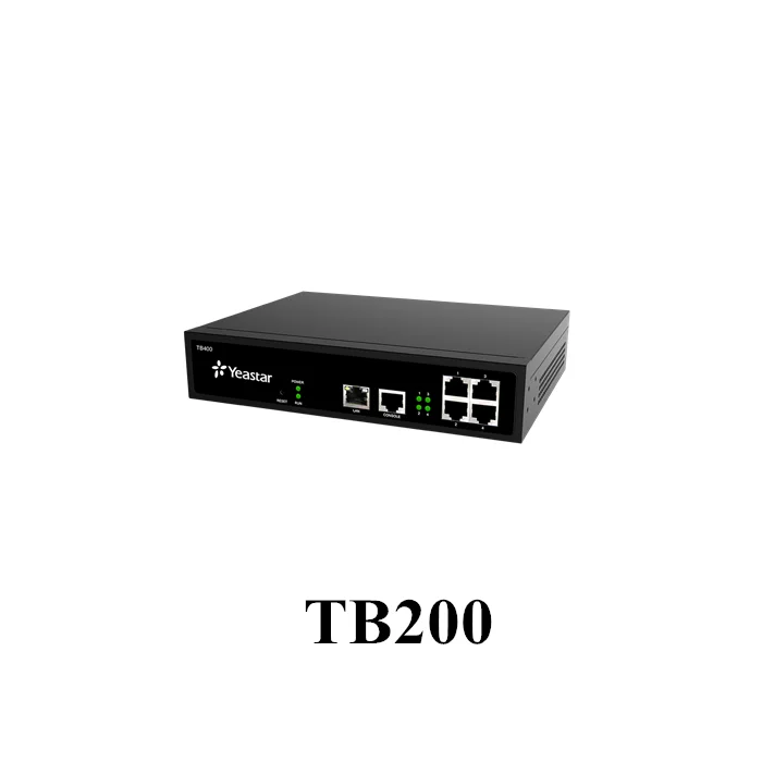 Programmable TE/NT Modes TB200 Yeastar BRI VoIP Gateway