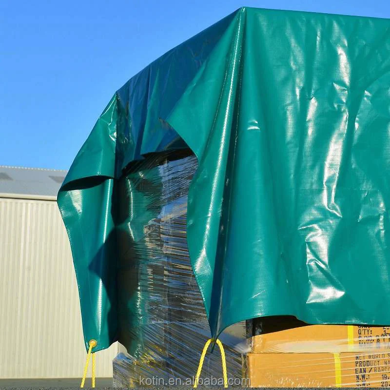 Tarpaulin make process sample Set C PVC tarpaulin for truck cover 800gsm 1000d*1000D 20*20 Glossy & Matte