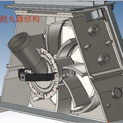 Wheel blaster/Shot Blasting Turbines Used in Shot Blasting Machine