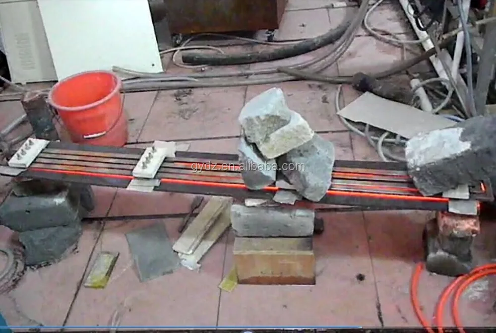  Индукционное нагревательное оборудование средней частоты 200 кВт для плавки ковки закалки отожжения