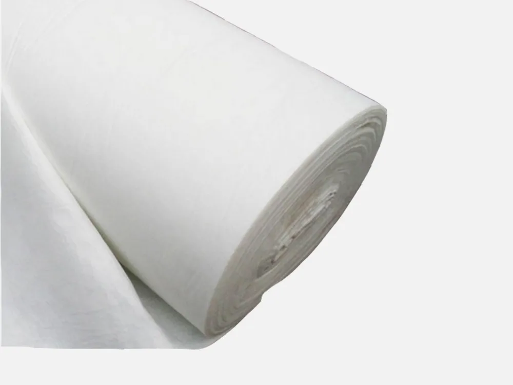 
white color PET non woven geo-composites geotextile 