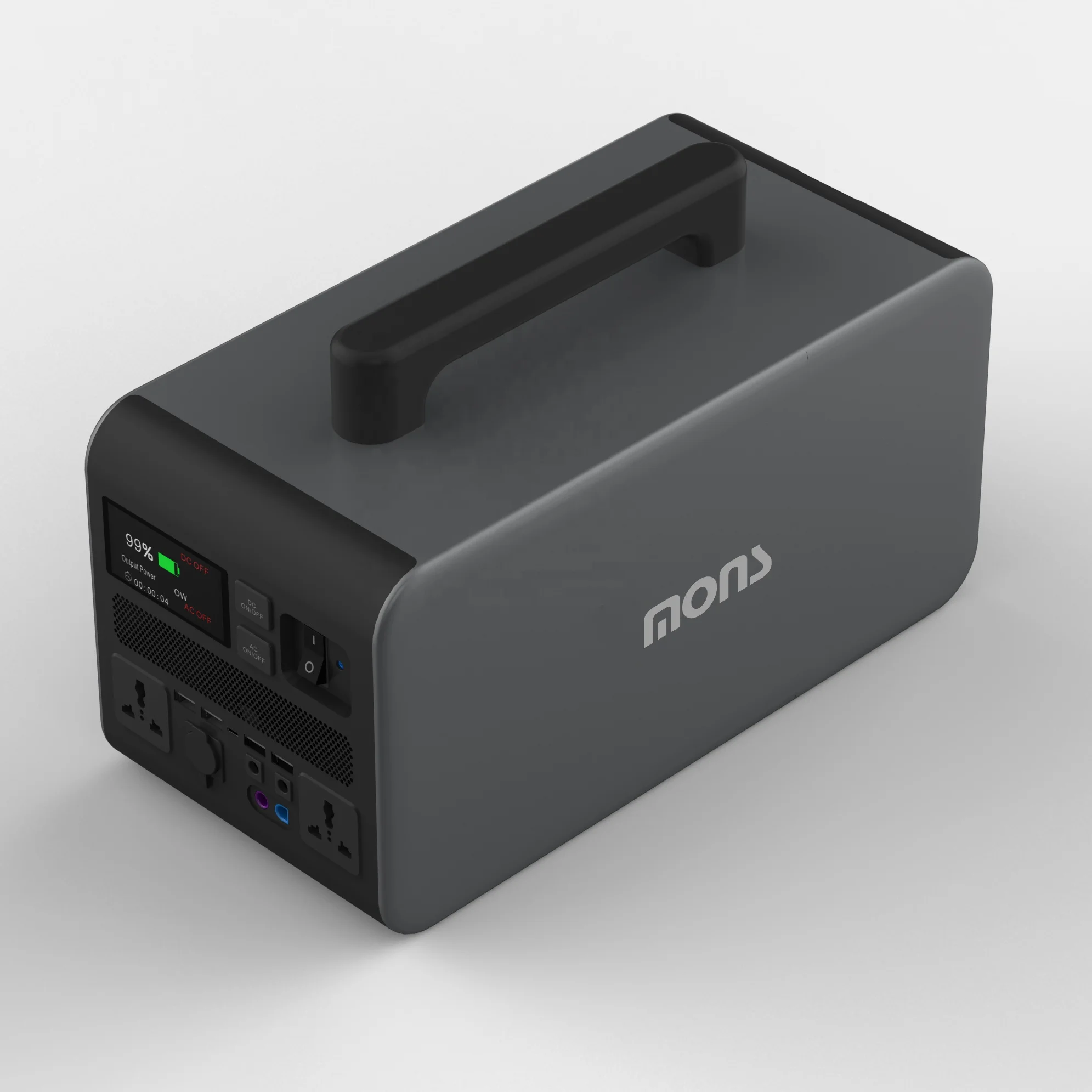  Легко переносные зарядные порты 500 Вт портативная электростанция высокой емкости портативный Перезаряжаемый генератор аварийный источник питания