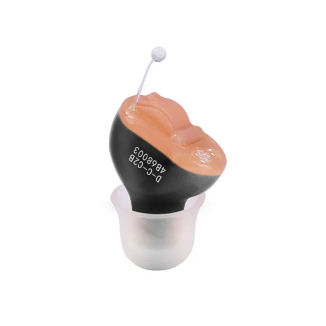 Low current consumption complete in canal rechargeable ear invisible hear aid
