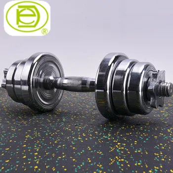 3mm 5mm 7mm rubber flooring mat roll for Gym Aerobic zone