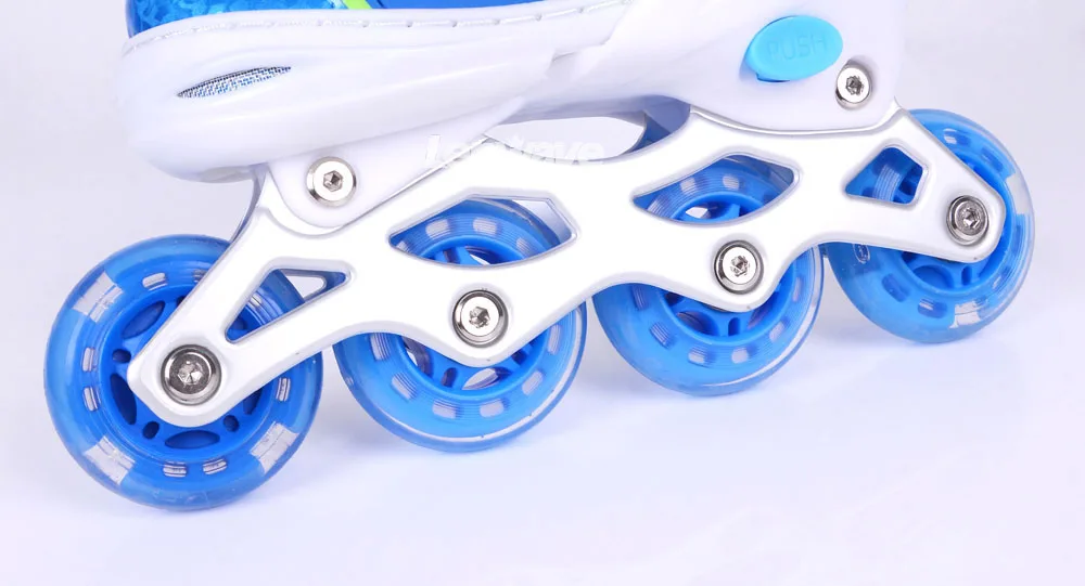 
2017 wholesale Lenwave brand high quality kids professional inline skates 