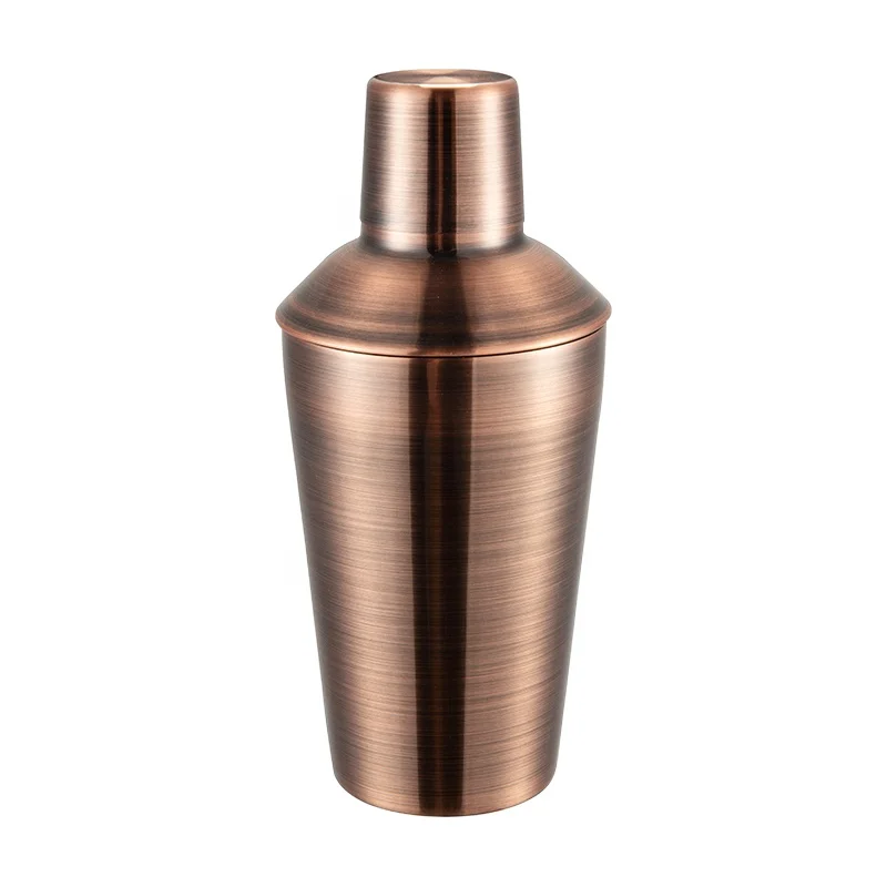 Factory Direct Bar tools 500ml Copper Stainless Steel  Shaker  bottle for party bartender kit