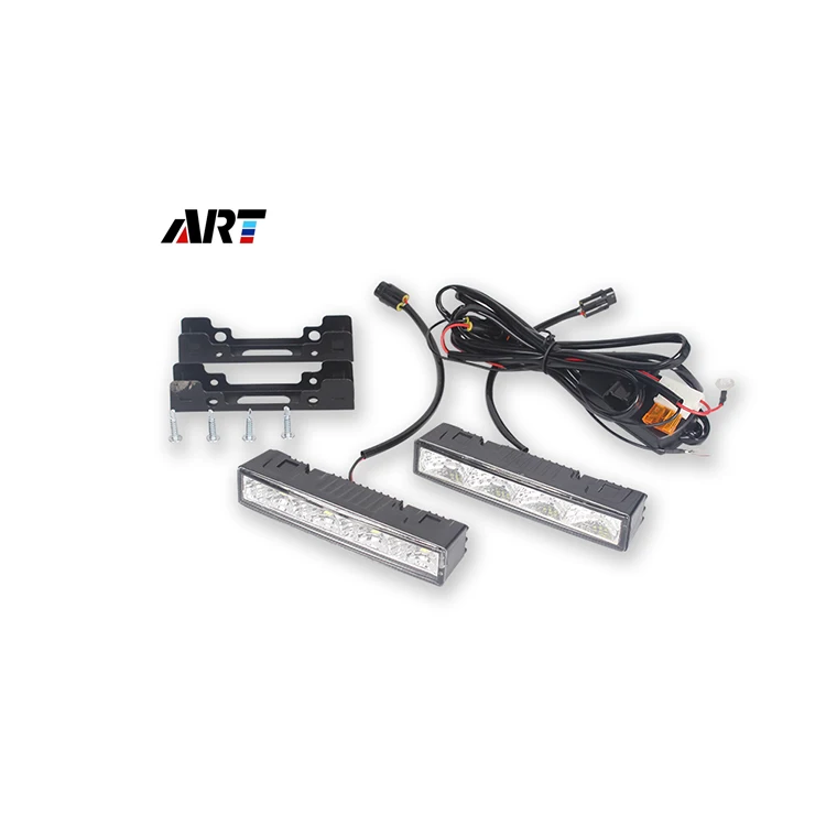 
Car Cob Hot Selling 2Pcs Leds Daytime Running Light Waterproof Cob Led Drl Flexible Light Strip For Universal Cars 