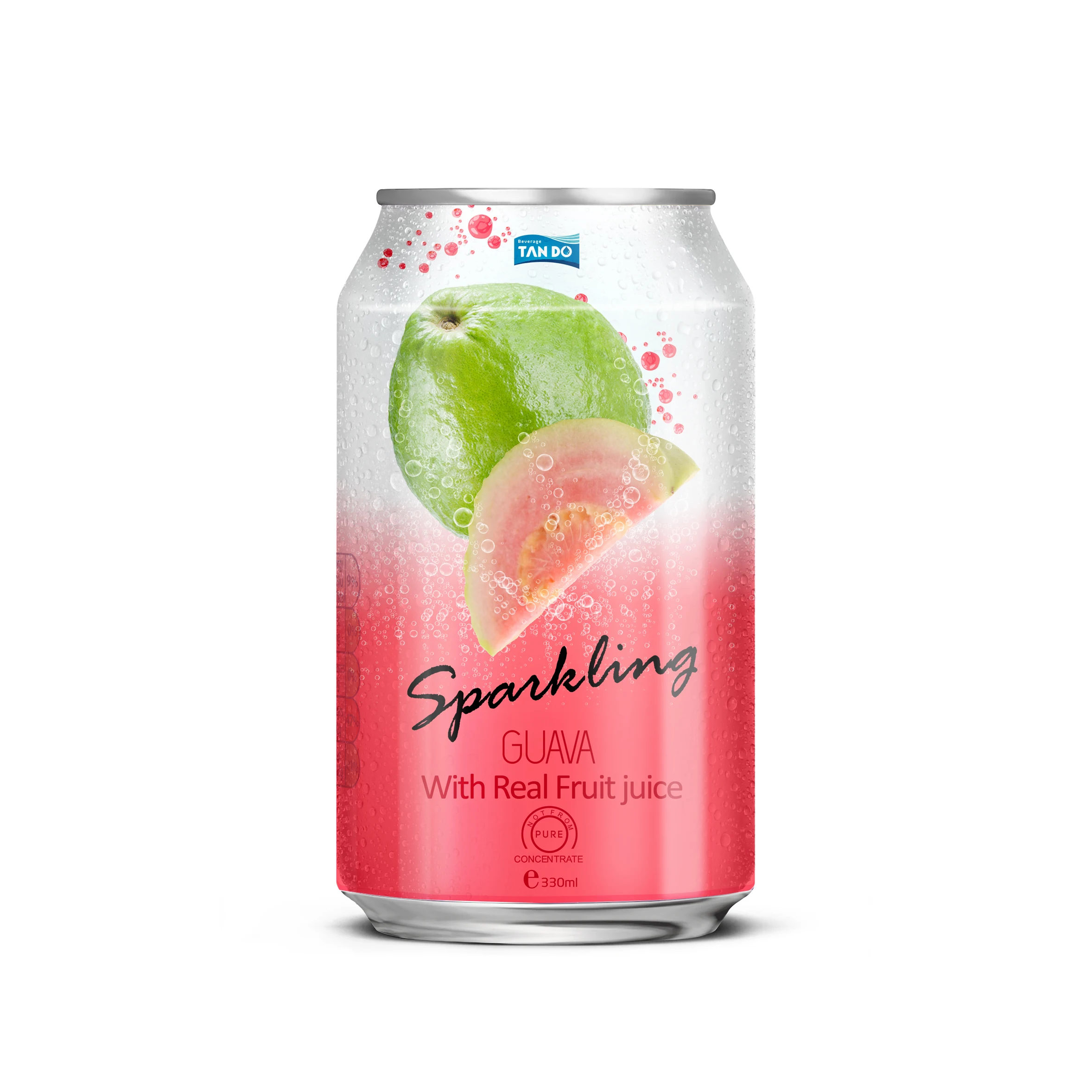 
Own brand canned carbonated soft drink Sparkling Fruit Juice for wholesale from Vietnam factory 