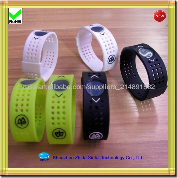 China hot sale negative ion silicone energy bracelet