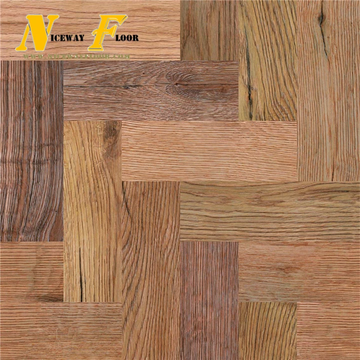 12mm HDF Laminate Wooden french Parquet Flooring