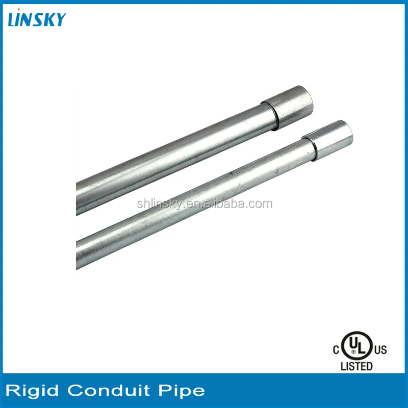 
Ul listed Dipped Galvanized Rigid Steel Conduit Pipe 