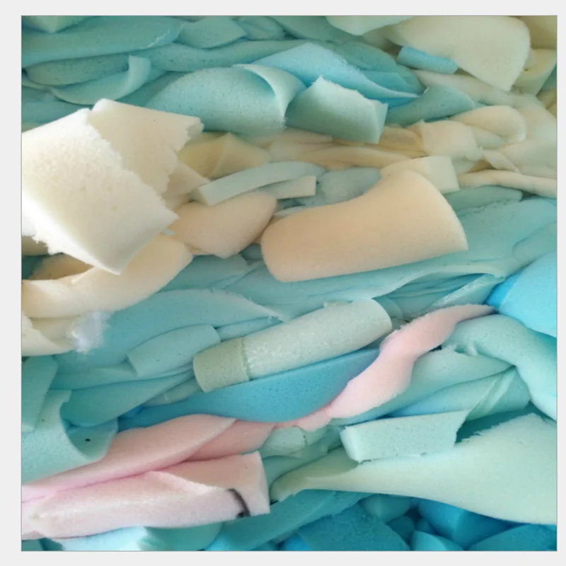 
AA grade factory directly sell high quality clear pu foam scrap for sale 