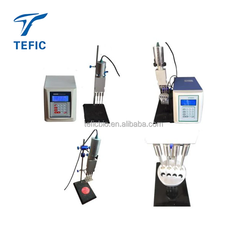 1000W 750ml laboratory sonicator cell disruptor 20-25KHZ frequency automatic tracking