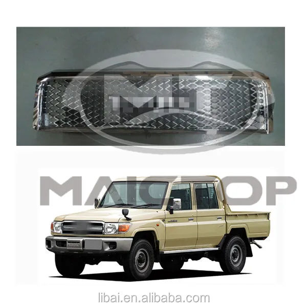  Новый товар полностью Хромированная передняя решетка для пикапа Land cruiser FJ79 FJ75 VDJ79