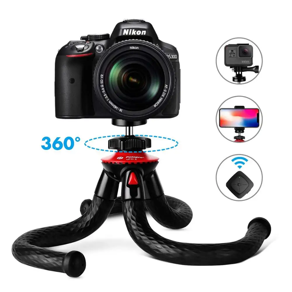 
Fotopro mobile octupus flexible travel tripod camera for smartphone 