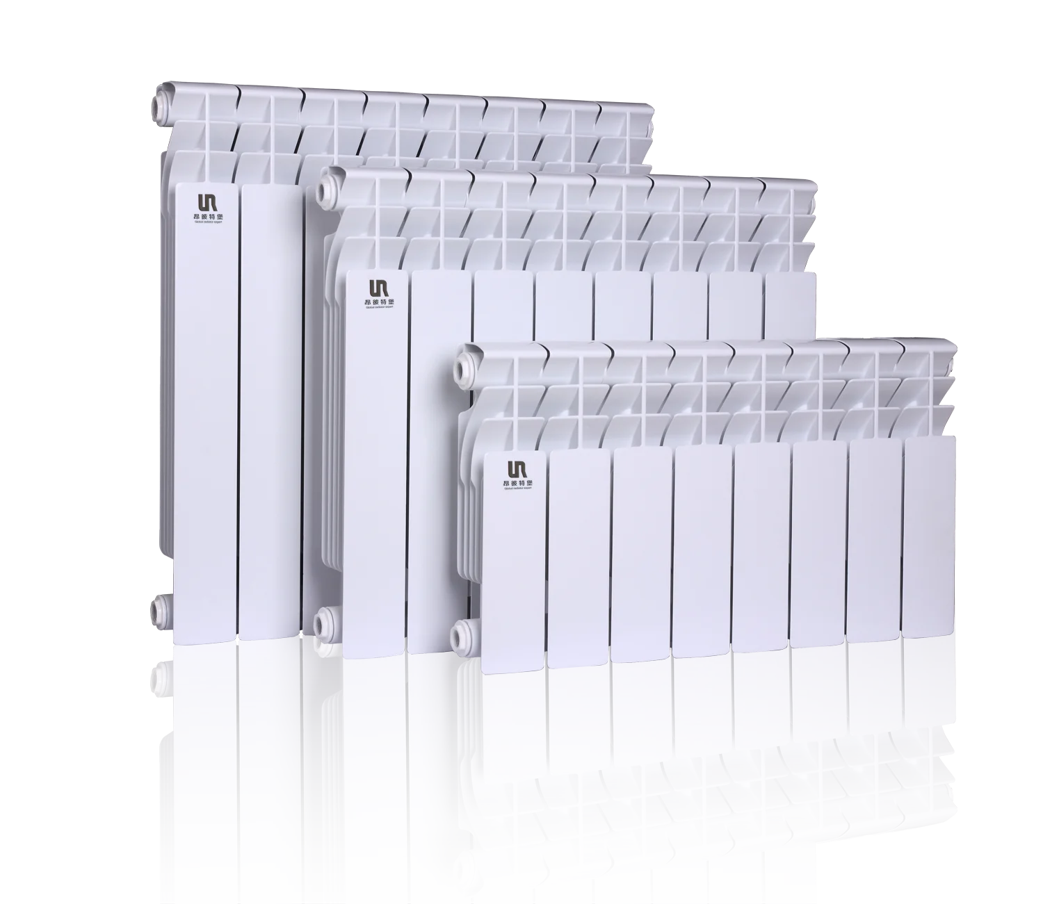 Центральное отопление тепловой алюминиевые радиаторы UR1001-350