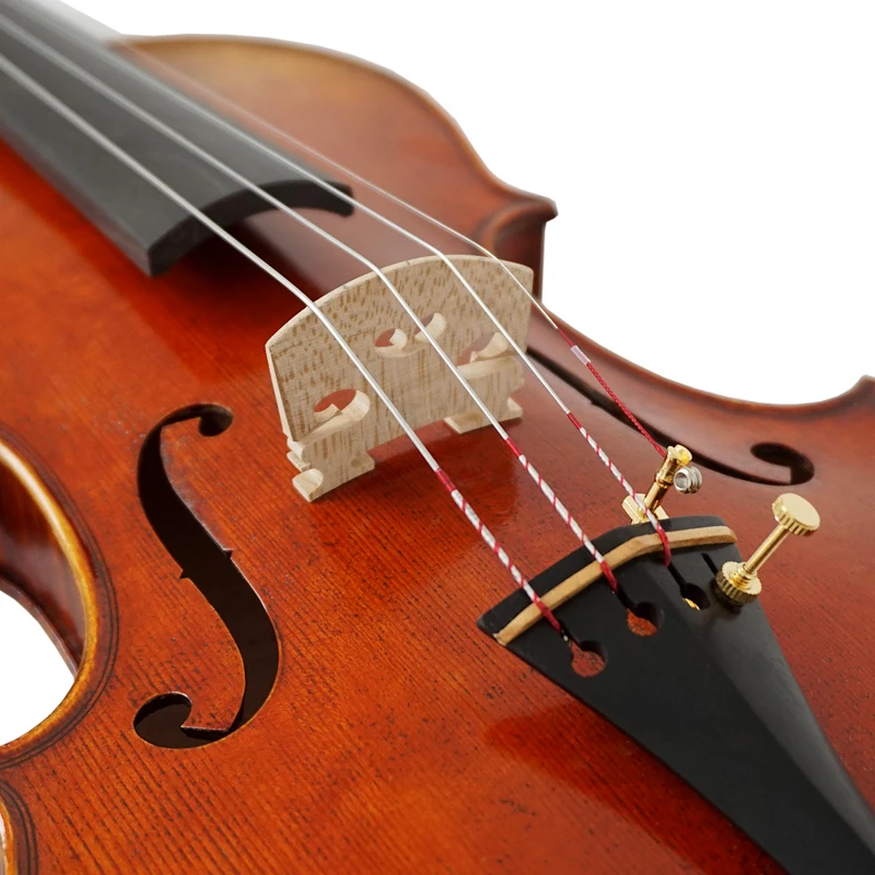 China handmade wholesale price high quality painted antique brown professional violin for sale Including foam case made in China