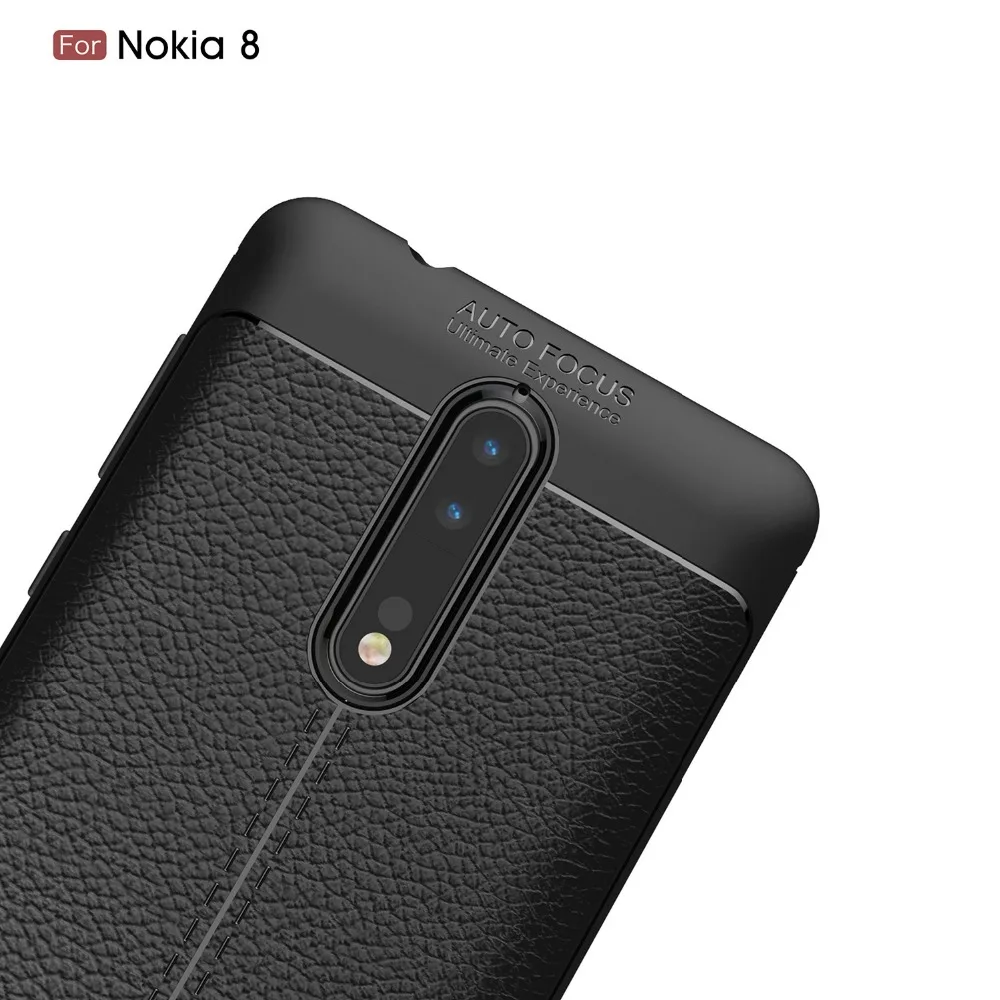 Новый завод прибытия ТПУ защитный мобильный телефон Обложка чехол для Nokia 8