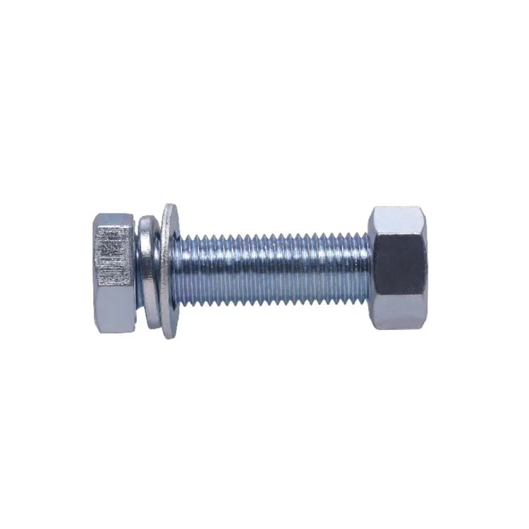Hex/Hexagon Head Bolt/Bolts Zinc Plated Galvanized Carbon Steel Grade 8.8 10.9 12.9 DIN933 M12 M16
