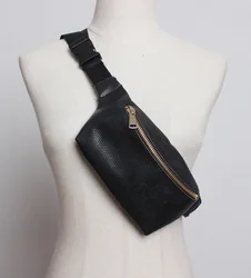 Women Waist Belt Pack Casual Waist Bag PU Leather Women Bags Travel Belt Wallets Fanny Bags Ladies Fit phone8