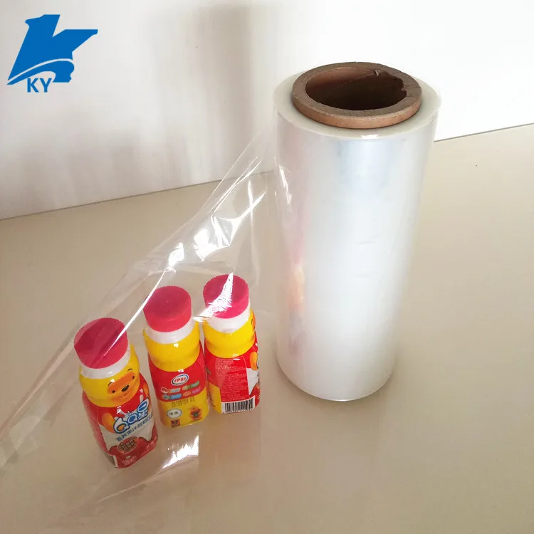 pof heat shrink packaging film center folded polyolefin shrink film