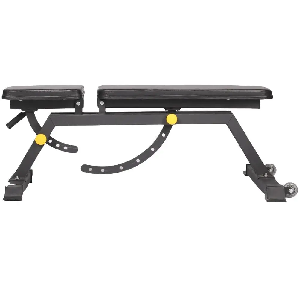 
Лидер продаж, оборудование для тренажерного зала, регулируемая плоская скамья для тяжелой атлетики 