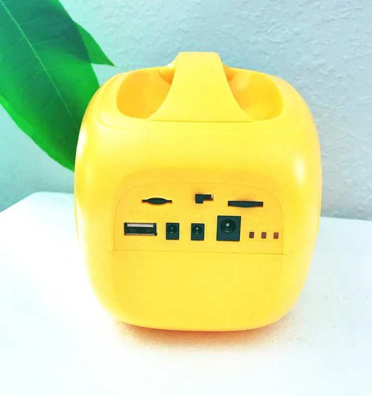 
Emergency Light Solar power charger Camping Led Lantern with MP3 music player USB port 