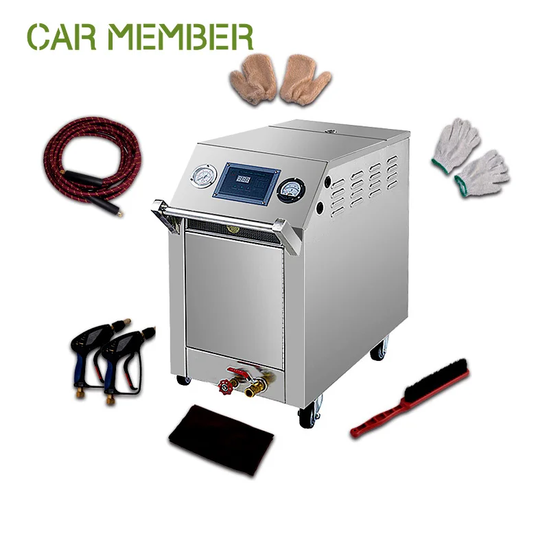 steam wet and dry car washer mobile high pressure cleaning machine carpet equipment for industry