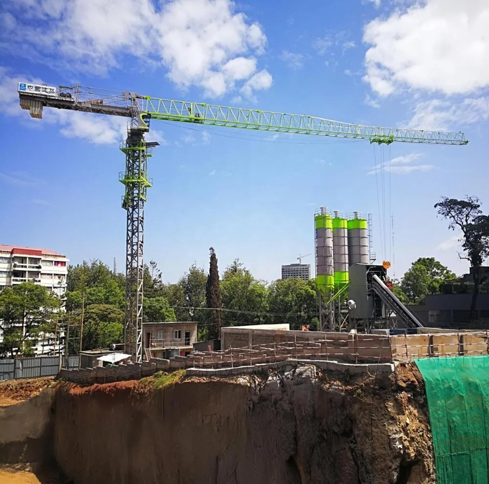 Hot selling China brand ZOOMLIOM 75m 16tons Tower Crane T7530-16 with high quality