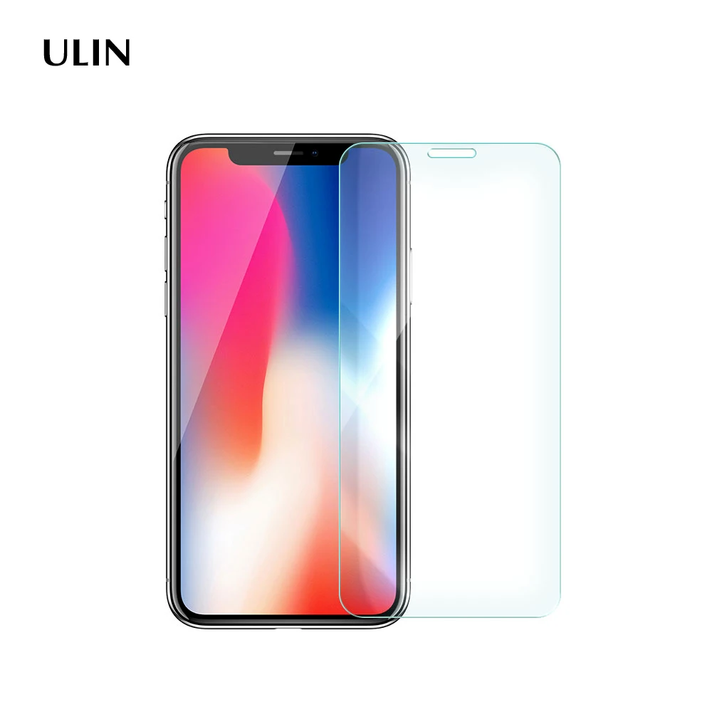 Prix De Gros Ultra Slim 9H Screen Guard 2.5D Film En Verre Trempe Pour For Iphone X Protecteur decran