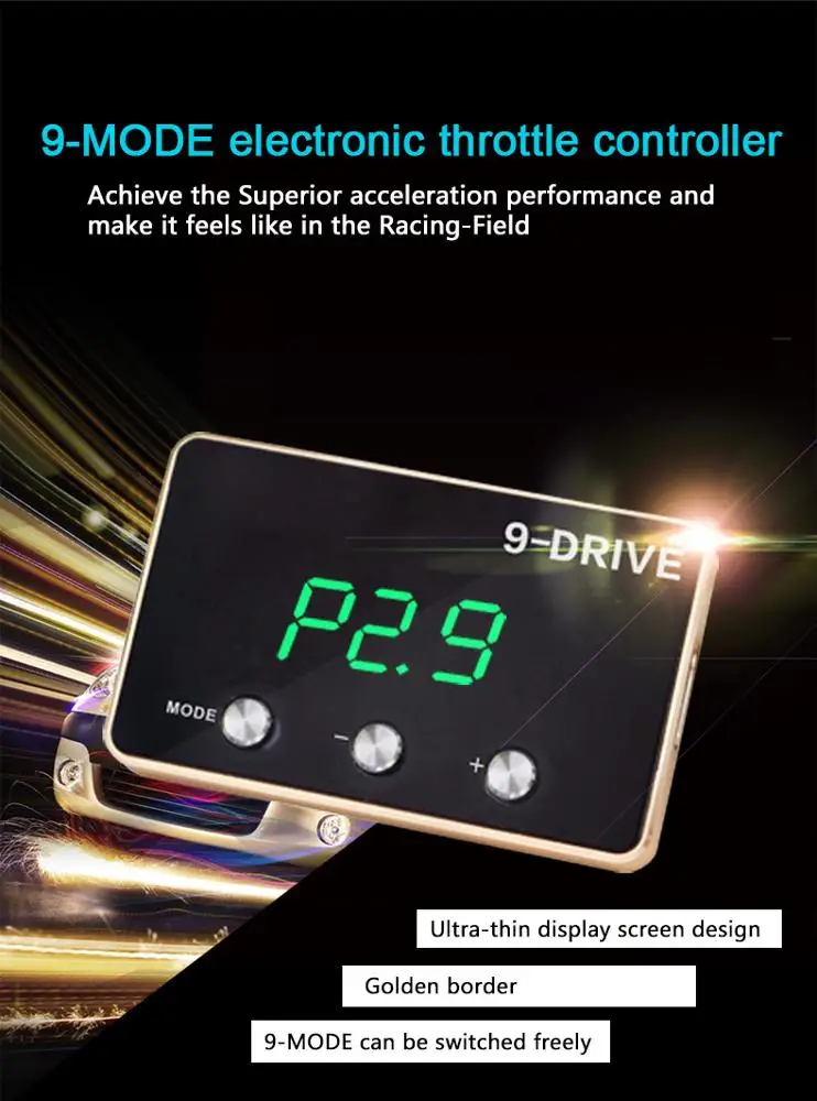 
9 Drives 5 Modes Car Electronic Throttle Controller Manufacturer 