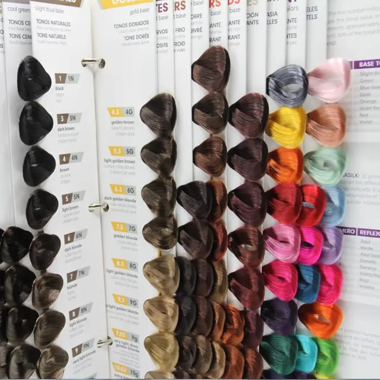 
Beauty 2020 Hair Dye Hair Album HOT Cheap SALON HOT BEST Salon Color Book, Hair Swatch for Hair Dye kit, Professional 